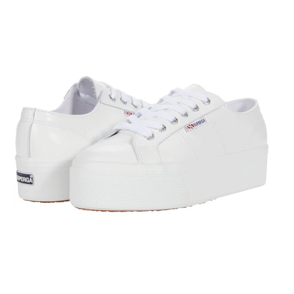 Superga Shoes - Superga 2790 Nappa Leather Sneakers